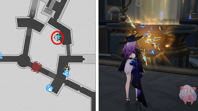 HSR Bloodbathed Battlefront Castrum Kremnos Chest 24 Location