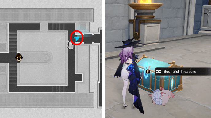 HSR Bloodbathed Battlefront Castrum Kremnos Chest 13 Location