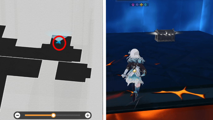 HSR Bloodbathed Battlefront Castrum Kremnos Chest 20 Location