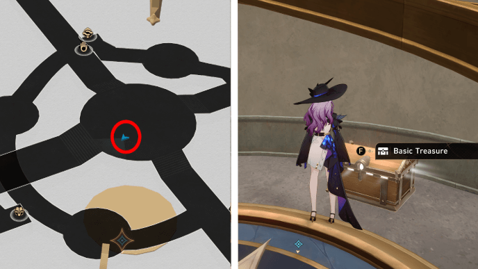 HSR Bloodbathed Battlefront Castrum Kremnos - Treasure Chest 36 Location