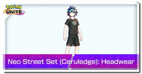 Pokemon UNITE - Neo Street Set (Ceruledge) Headwear Banner