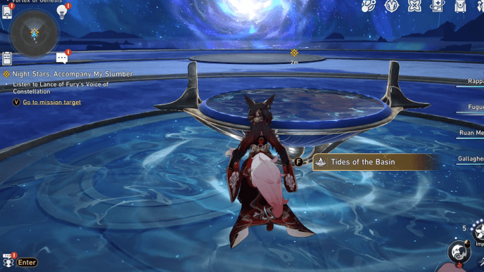 Honkai Star Rail - Night Stars, Accompany My Slumber Mission Guide - Listen to Lance of Fury