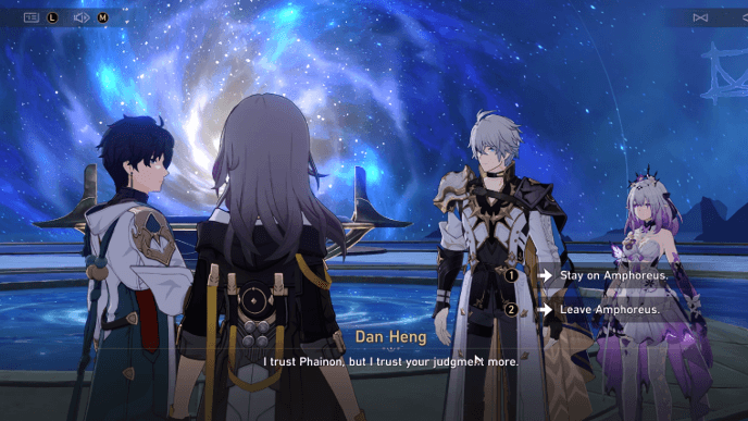 Honkai Star Rail - Night Stars, Accompany My Slumber Mission Guide - Stay or Leave Amphoreus