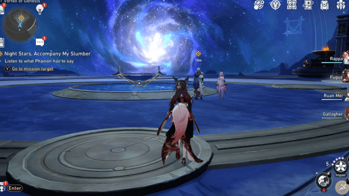 Honkai Star Rail - Night Stars, Accompany My Slumber Mission Guide - Listen to Phainon