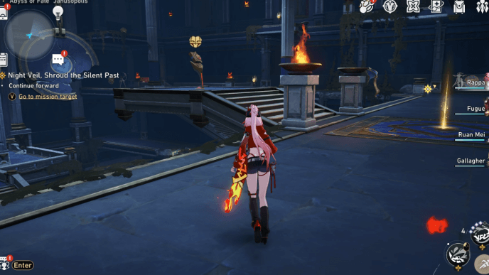 Honkai Star Rail - Night Veil, Shroud the Silent Past Mission Guide - Open the Gate of Infinity