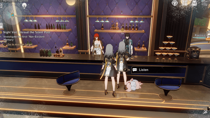 Honkai Star Rail - Night Veil, Shroud the Silent Past Mission Guide - Investigate the Non-Existent Memories