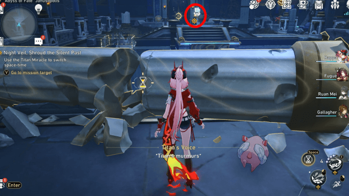 Honkai Star Rail - Night Veil, Shroud the Silent Past Mission Guide - Use Oronyx