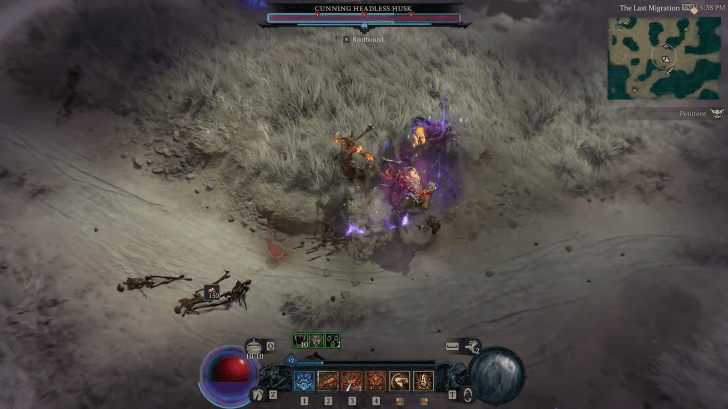 Destroy Uprooted Cocoons to Spawn Bosses