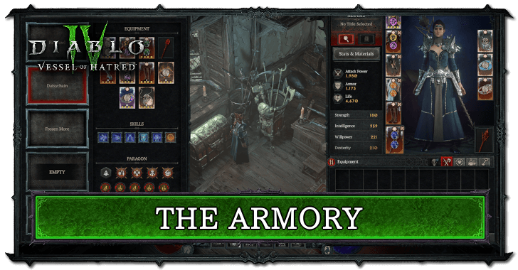 Diablo 4 - The Armory