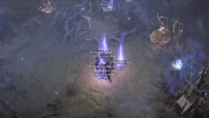 Restless Rot from Headrotten Mobs