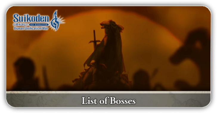 Suikoden 2 HD Remaster - Bosses