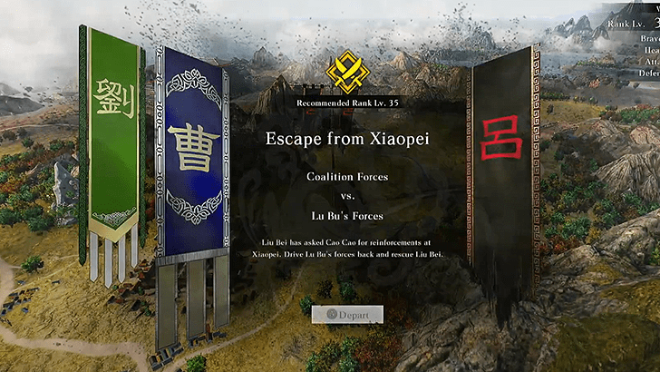 Escape from Xiaopei (Shu)