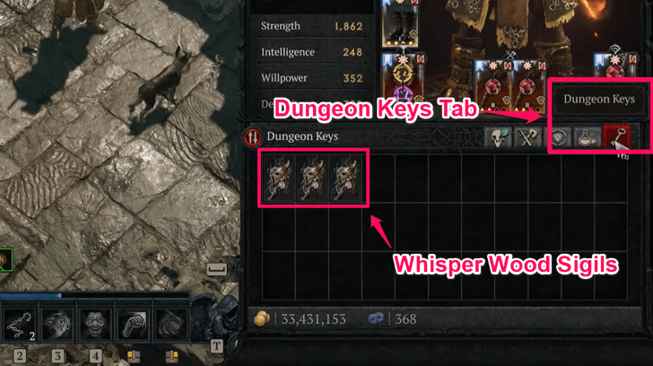How to Use Whisper Wood Sigils