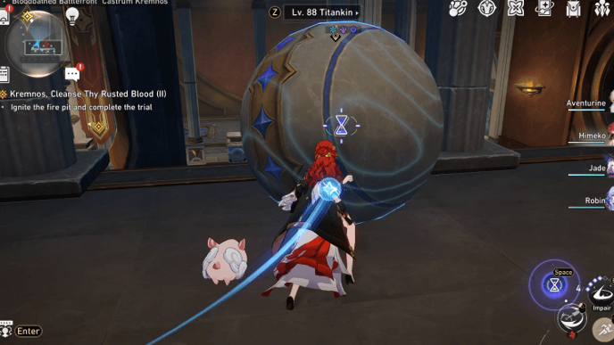 Honkai Star Rail - Kremnos, Cleanse Thy Rusted Blood Part II Mission Guide - Go to Other Side and Rewind the Ball