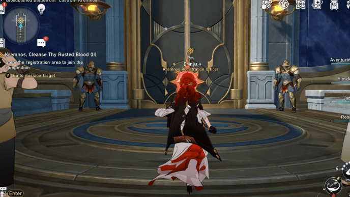 Honkai Star Rail - Kremnos, Cleanse Thy Rusted Blood Part II Mission Guide - Go to Registration Area