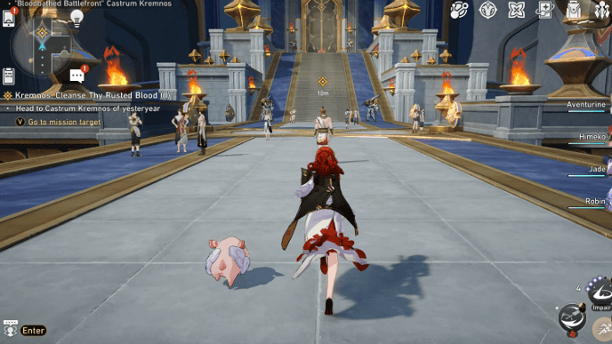 Honkai Star Rail - Kremnos, Cleanse Thy Rusted Blood Part II Mission Guide - Head to Castrum Kremnos of Yesteryear