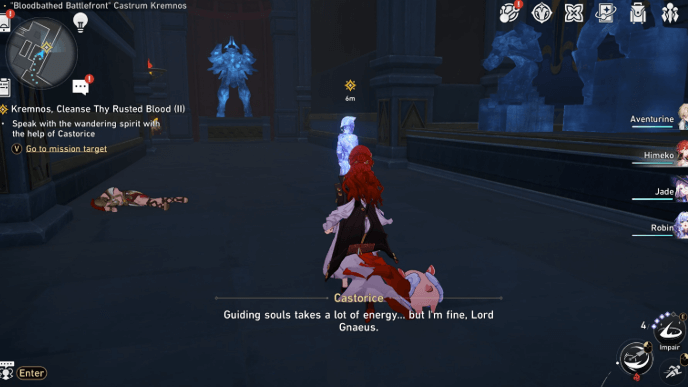 Honkai Star Rail - Kremnos, Cleanse Thy Rusted Blood Part II Mission Guide - Keep Following the Wandering Spirit