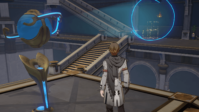 HSR Abyss of Fate Janusopolis Chest 22 Guide - Unblock the Stairs on the Lower Floor