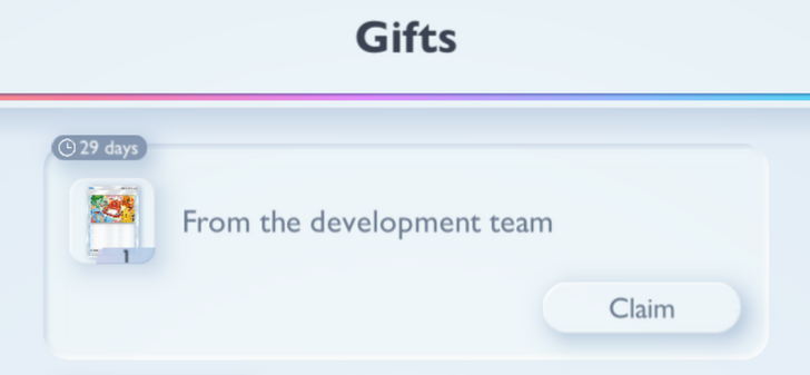 PA 008 Gift From the Development Team