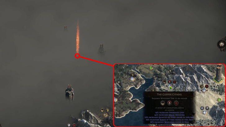 Copper Citadel Location