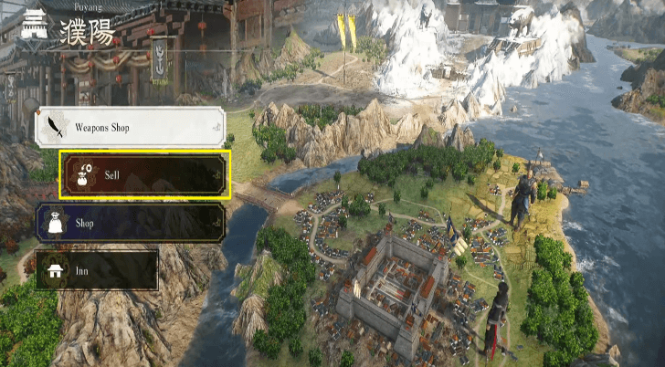 Dynasty Warriors Origins - How to Sell Weapons