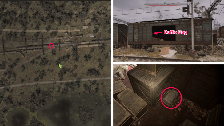 Far West of Klyvyny POI Stash