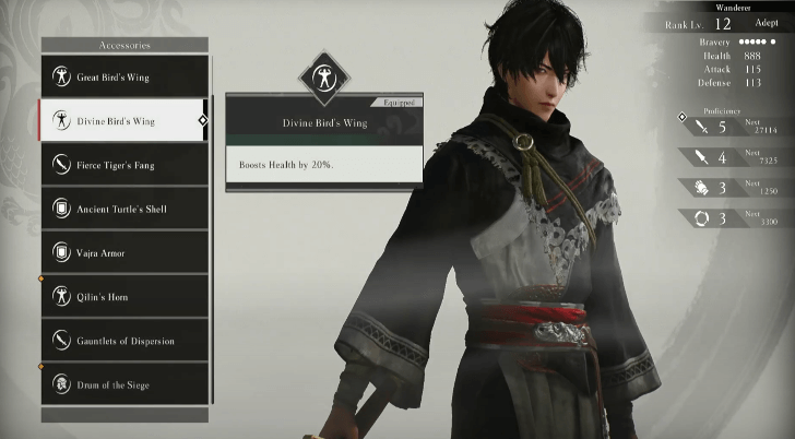 Dynasty Warriors Origins - Accessories Battle Preparation