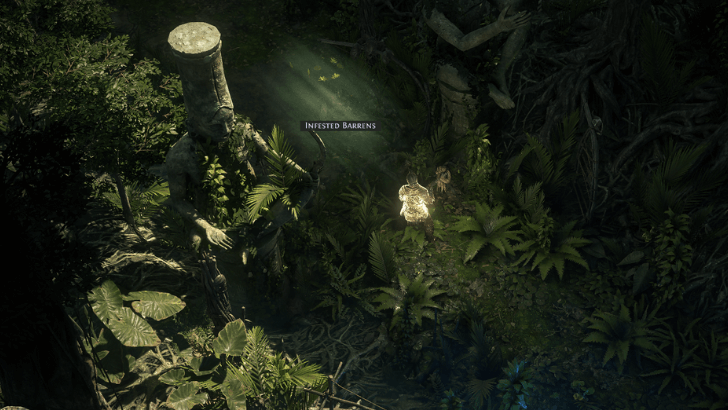 Infested Barrens Entrance