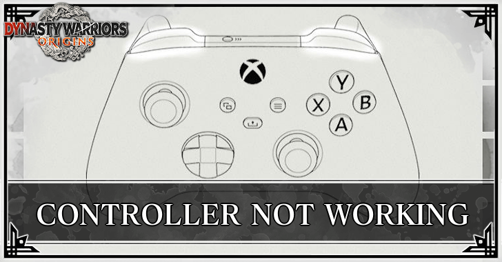 Dynasty Warriors Origins - How to Fix Controller Not Working
