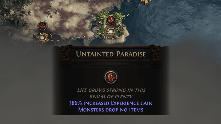 Untainted Paradise Overworld
