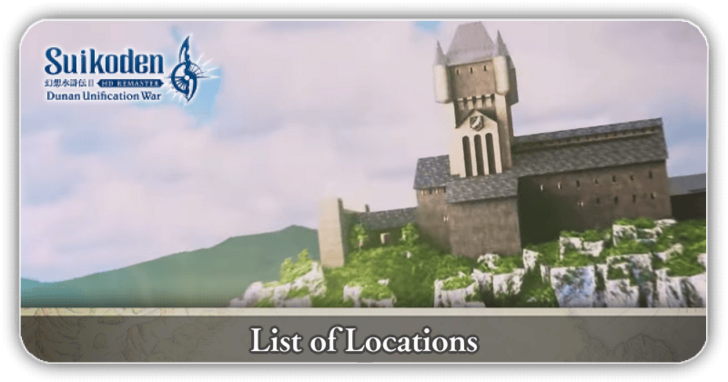 Suikoden 2 HD Remaster - Locations