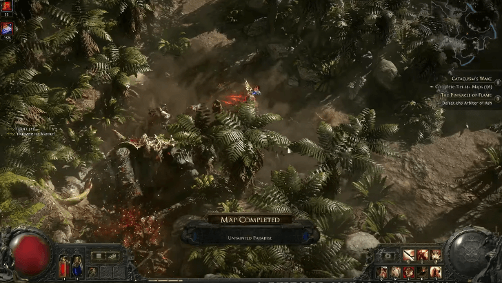 Untainted Paradise Map Completion