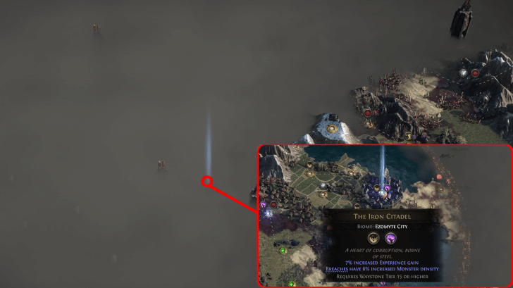 Iron Citadel Location