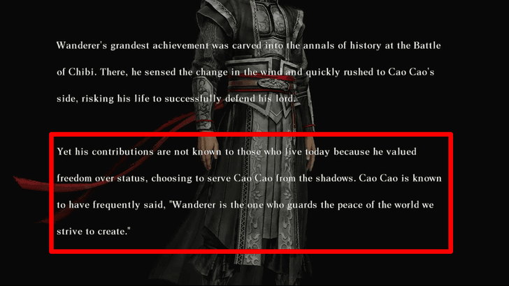 Dynasty Warriors Origins I Wish to Live as a Shadow Story Sumarry