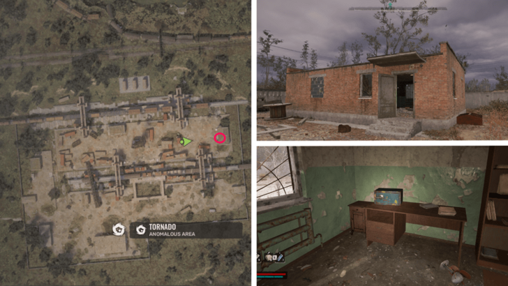 Northeast of Tornado Anomalous Area Safe