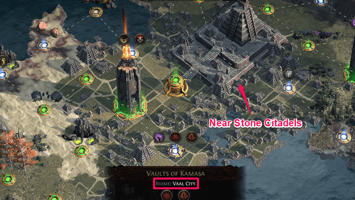 Vaults of Kamasa Location