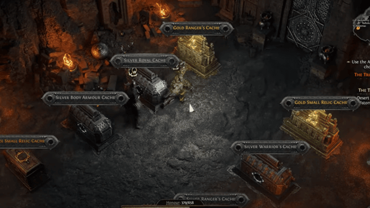 Obtained from Trial of the Sekhemas Cache