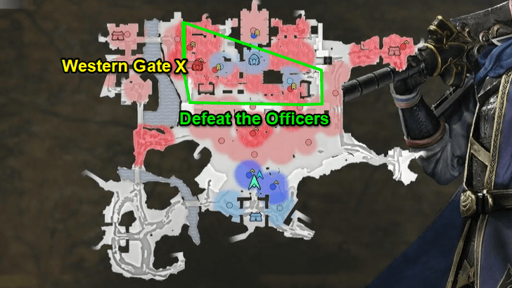 Enter the Western Gate and Clear Out the Castle