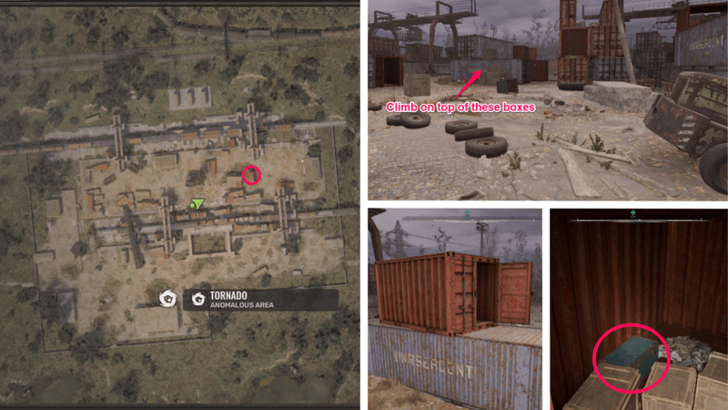 Northeast of Tornado Anomalous Area Chest