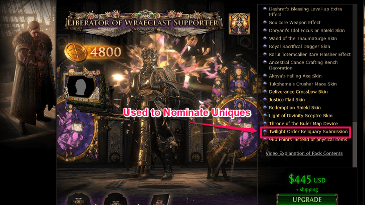 Twilight Reliquary Submission