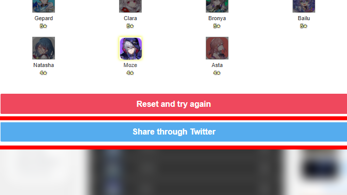 Honkai Star Rail - Share Through Twitter