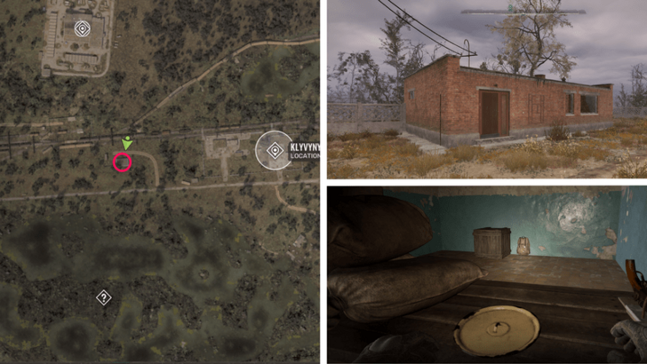 West of Klyvyny Waypoint POI Stash