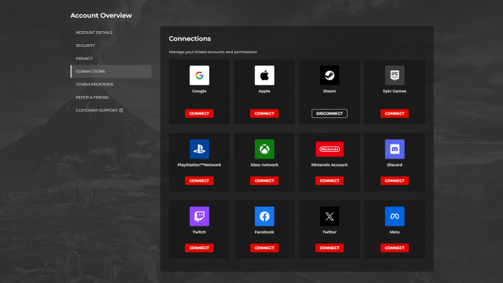 Step 2 - Connect 2K Account to Platform of Choice