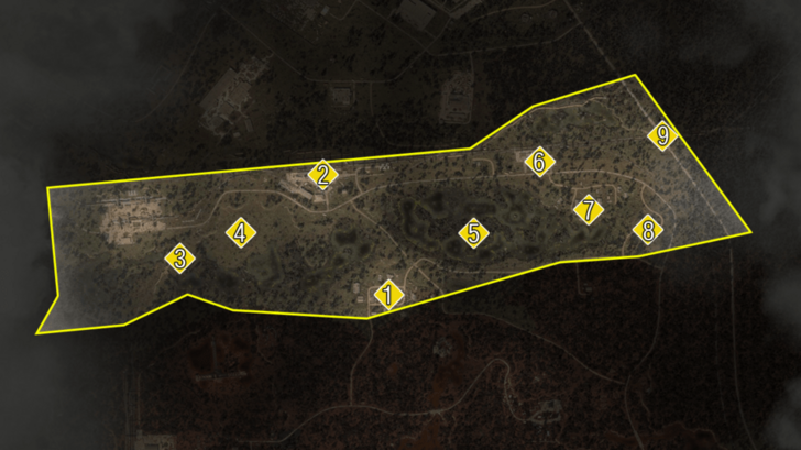 Yaniv Points of Interest Map