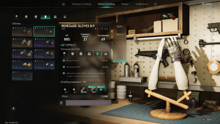 Once Human - Renegade Gloves