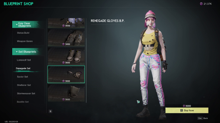 Once Human - Blueprint Shop