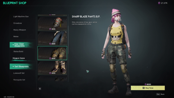 Once Human - Blueprint Shop