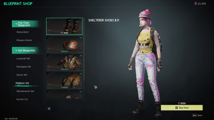 Once Human - Blueprint Shop