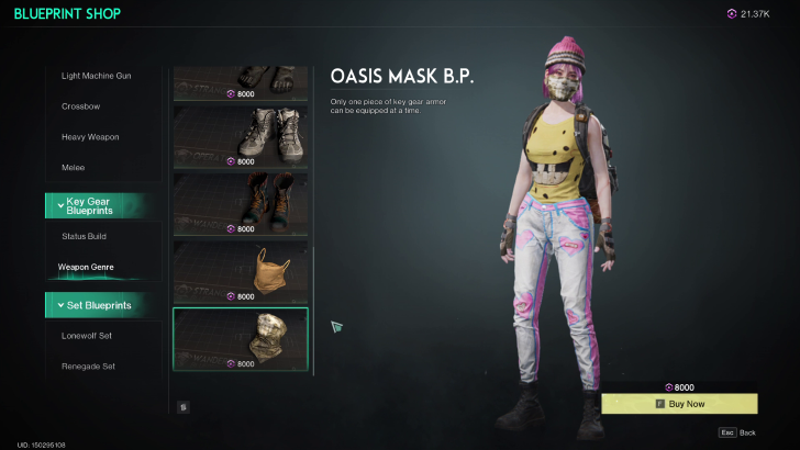 Once Human - Blueprint Shop