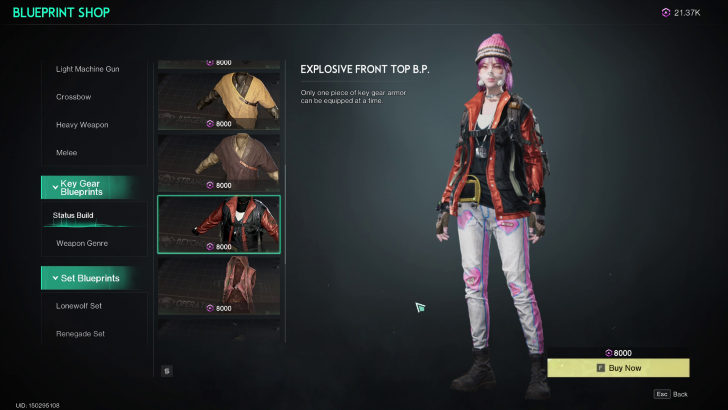 Once Human - Blueprint Shop